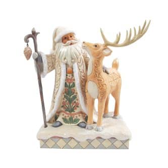Woodland Santa And Buck By Jim Shore