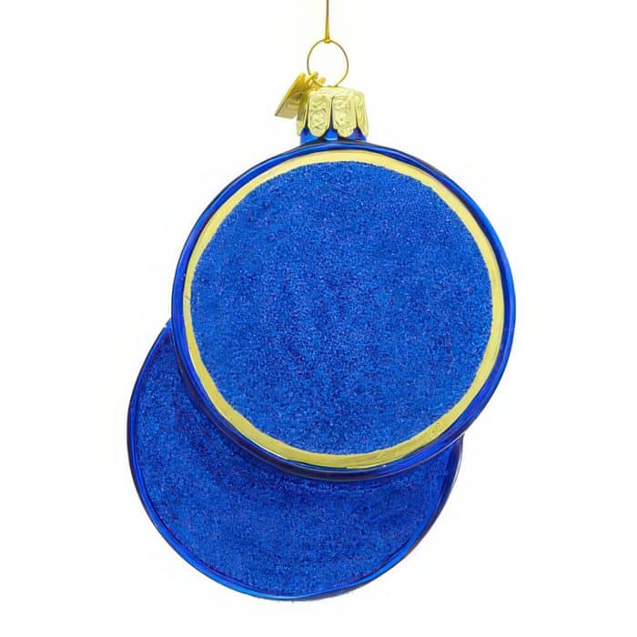 Butter Cookie Tin Ornament Back