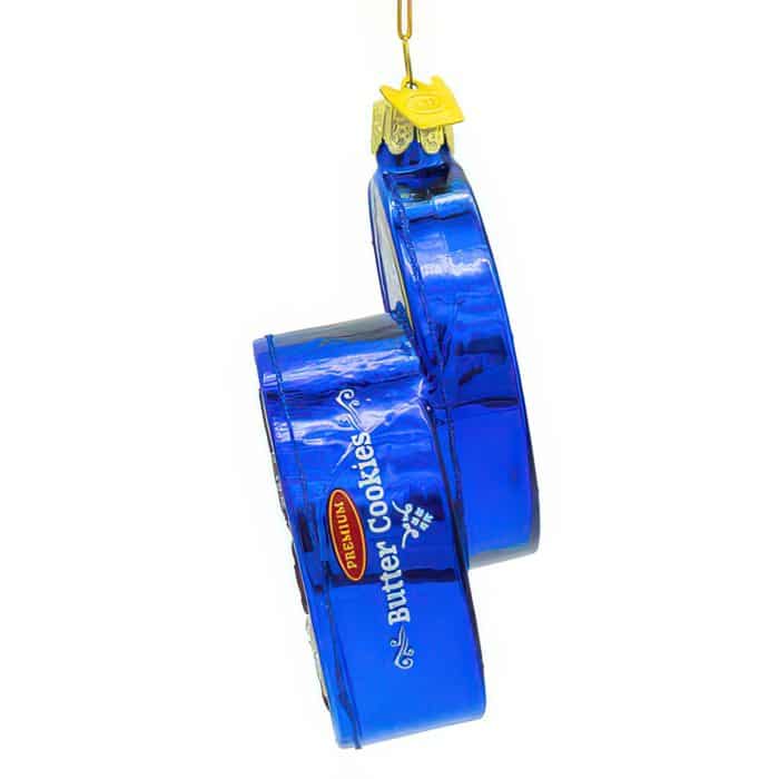 Butter Cookie Tin Ornament Side Two
