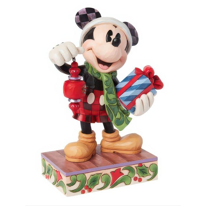 Christmas Magic Mickey Holiday by Jim Shore Anniversary Special Front
