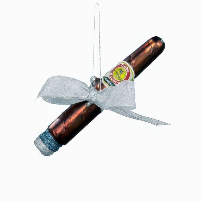 Cigar with Bow Ornament