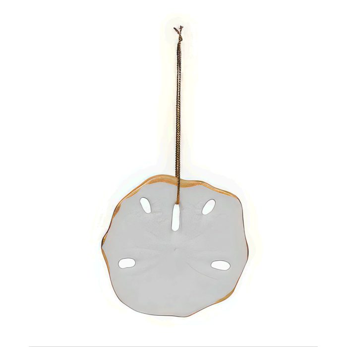 Coral Tree Sand Dollar Ornament Back