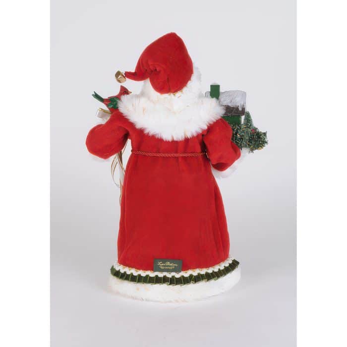 Evergreen Village Santa by Karen Didion Back