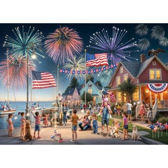 Fourth of July Puzzle 1000 Pieces