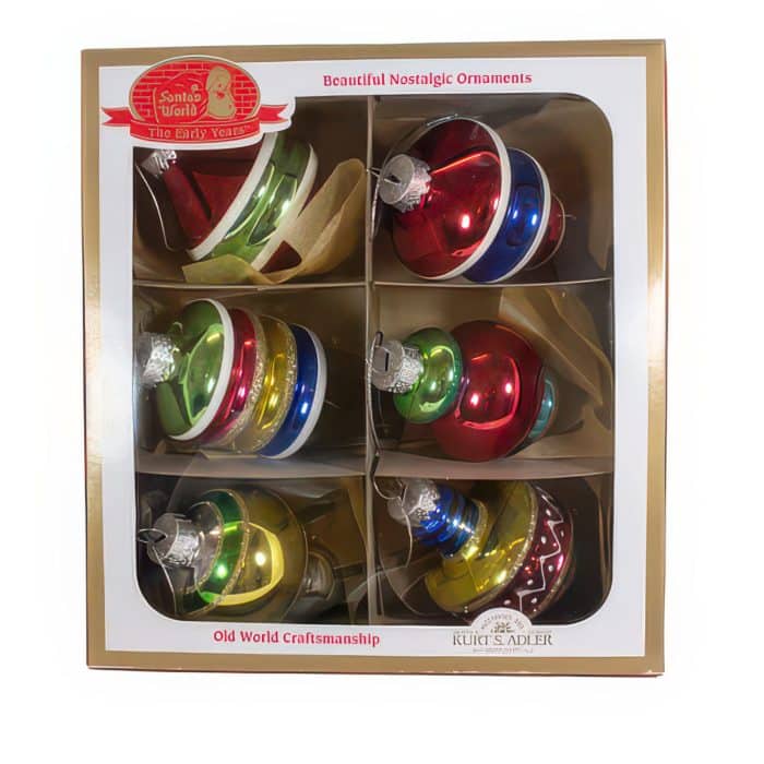 Fun Shapes Retro Ornament Set Box