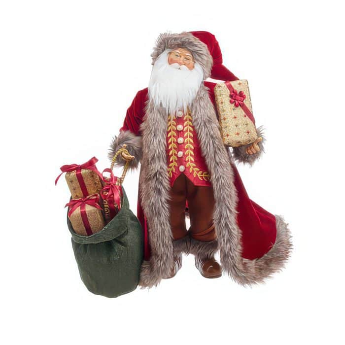 Gifting Traditional Santa Figurine