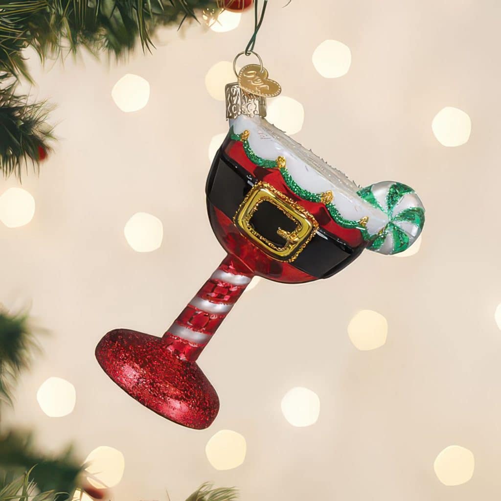 Happy Coffee Ornament Old World Christmas