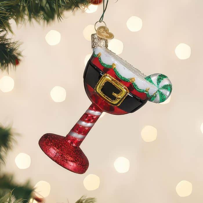 Happy Coffee Ornament Old World Christmas
