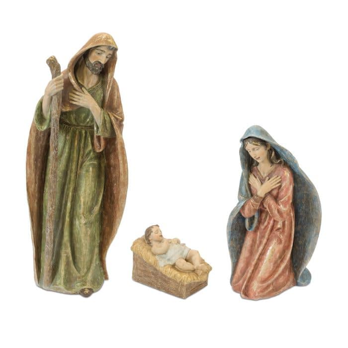 Holy Family Vintage Look Figurines