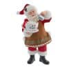 I Love Coffee Santa Figurine