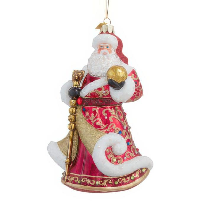 Jeweled Robe Santa Bellissimo™ Ornament