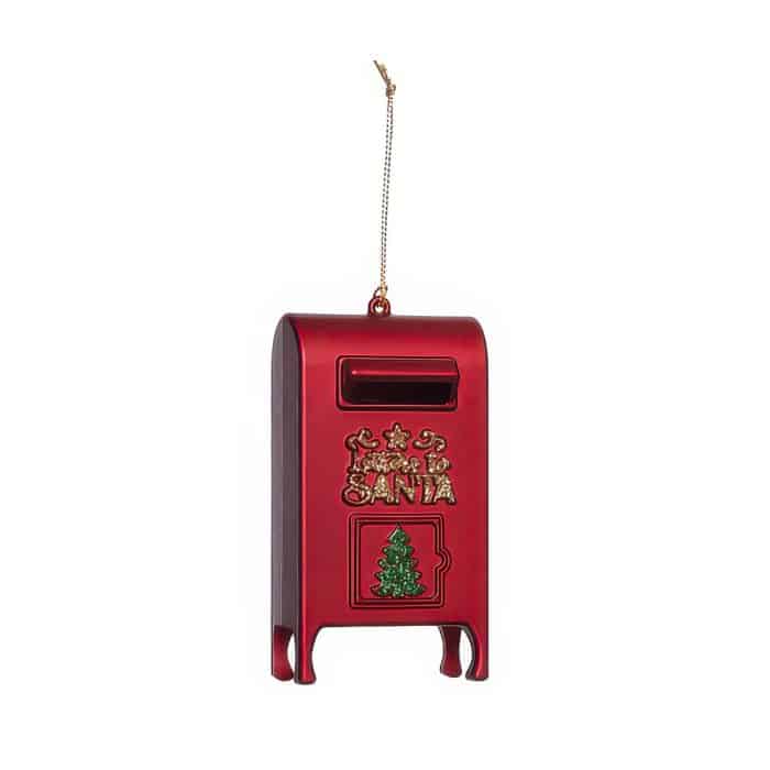 Letters to Santa Mailbox Ornament