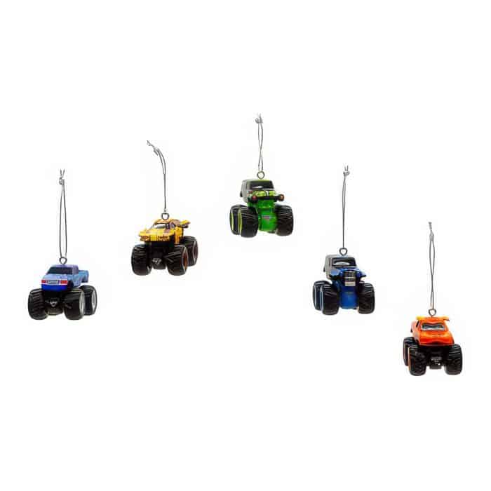 Monster Jam® Mini Ornament Set Front