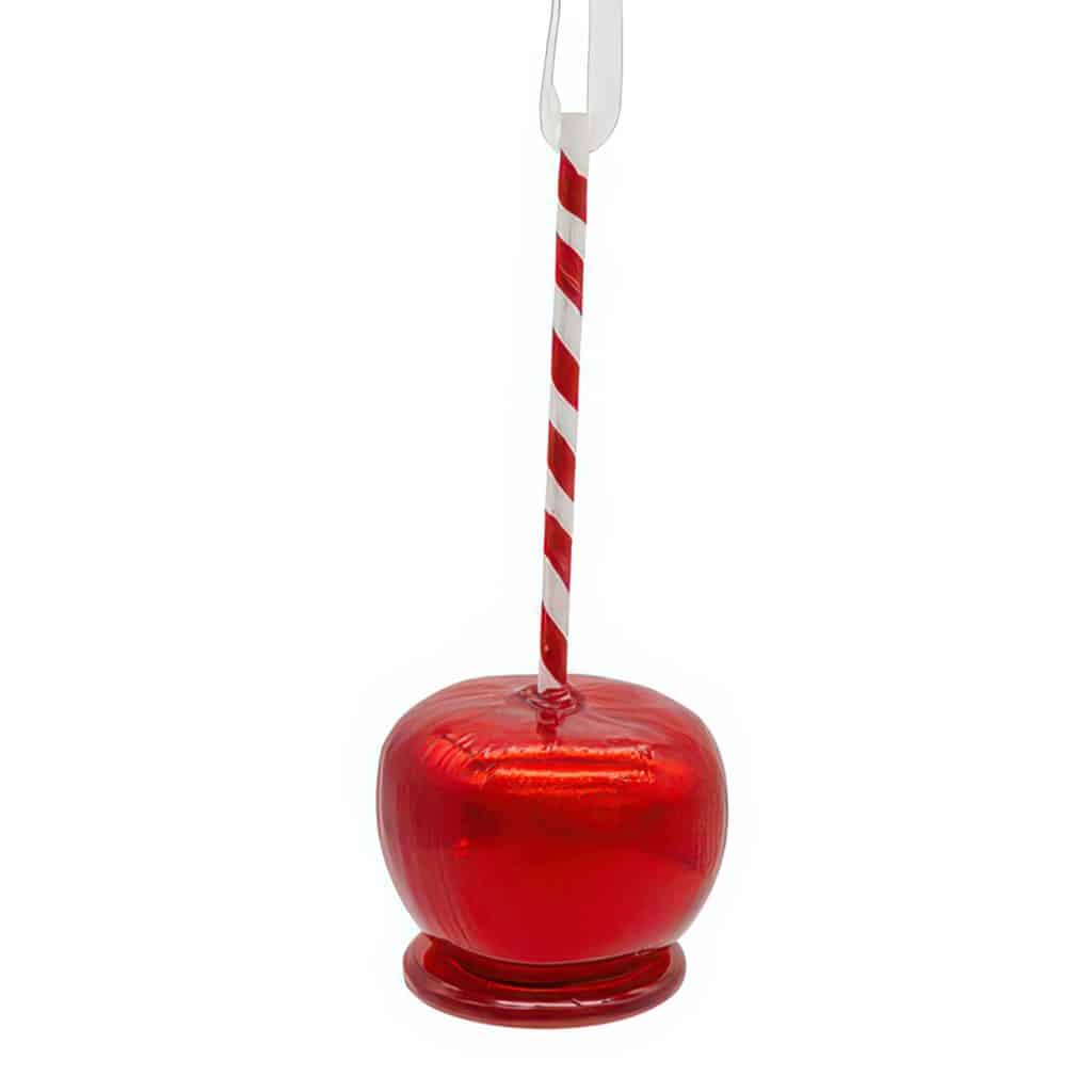 Red Candy Apple Ornament
