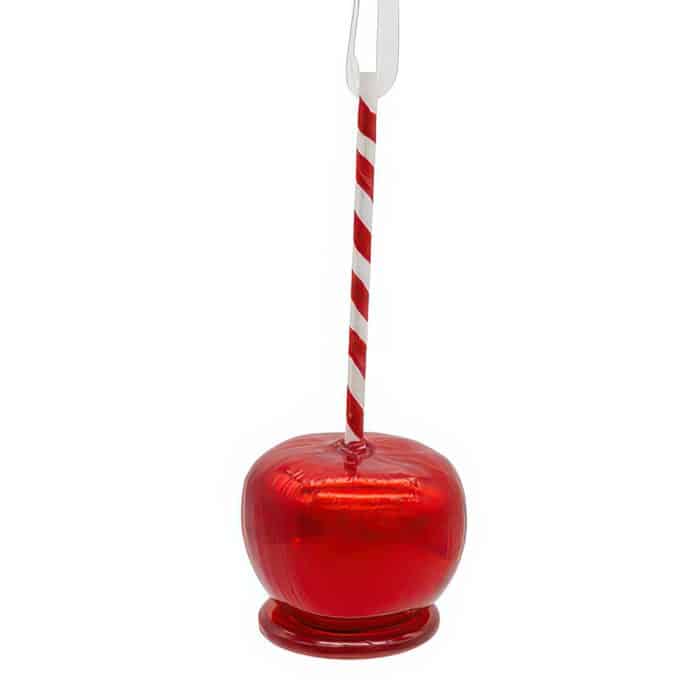 Red Candy Apple Ornament