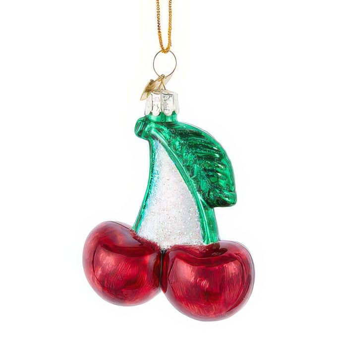 Red Cherries Ornament