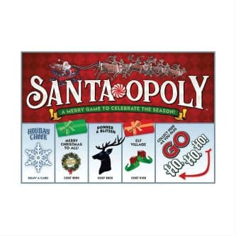 Santa opoly Board Game