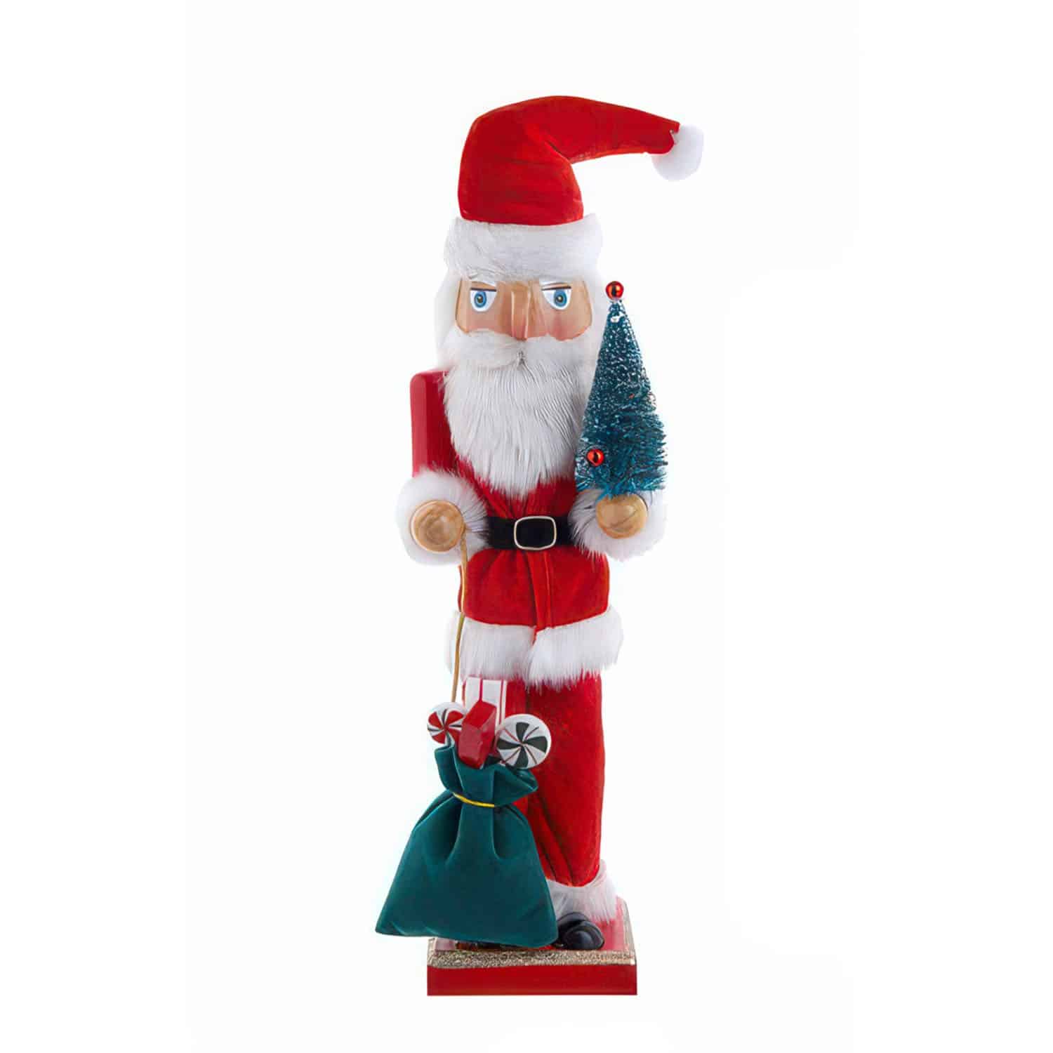 Santa with Gifts Nutcracker