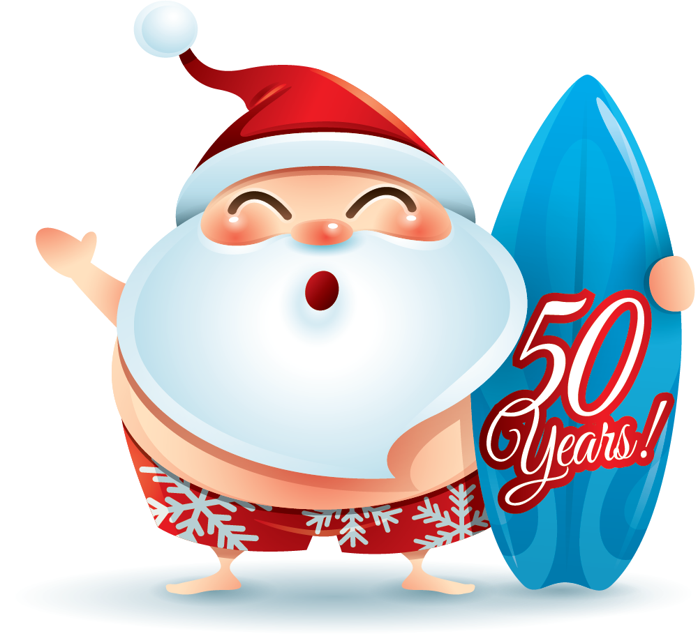 Summer Santa 50 Years