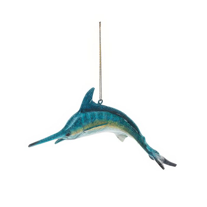Swordfish Ocean Blues Ornament