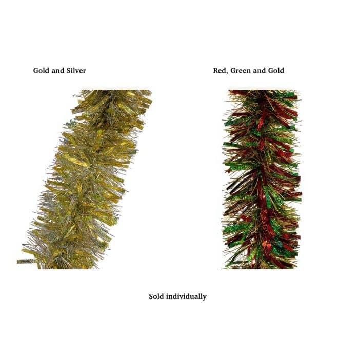 Tinsel Garland Mixed Colors