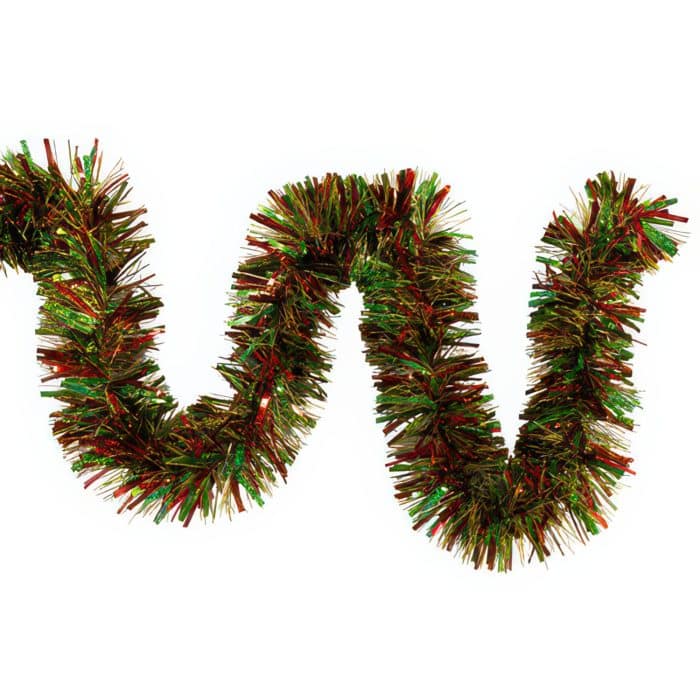 Tinsel Garland Mixed Colors Full Rgg