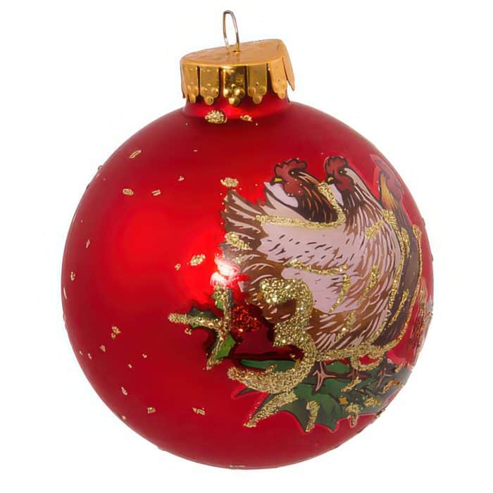 Twelve Days of Christmas Ornament Set Third