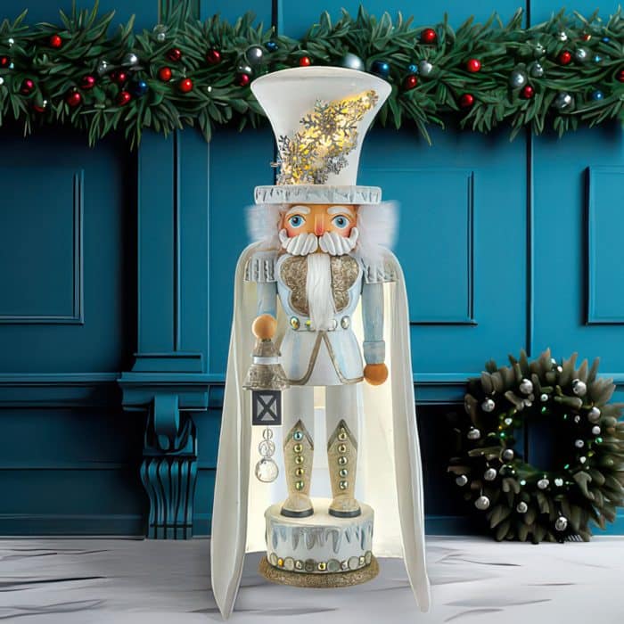 White Snowflake Led Hollywood Nutcrackers™ Glam