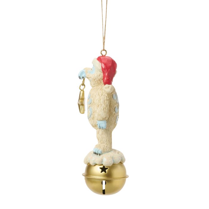 Bumble Dangle Star Bell Ornament by Jim Shore Side Two