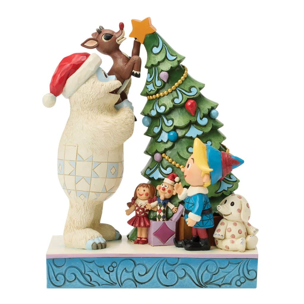 Bumble Helps Rudolph Decorate by Jim Shore