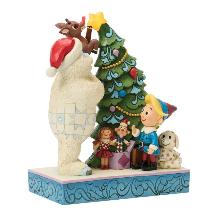 Bumble Helps Rudolph Decorate by Jim Shore Toys