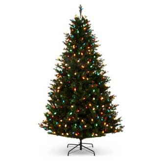 Fraser Fir With C7 Bulbs Christmas Tree