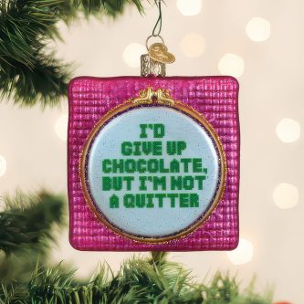 Id Give Up Chocolate Ornament Old World Christmas