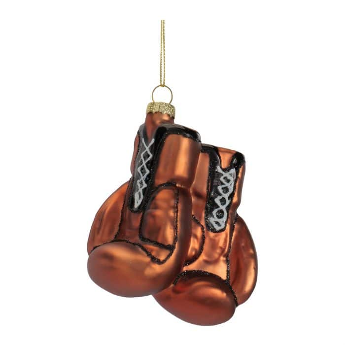 Lace Up Boxing Gloves Ornament