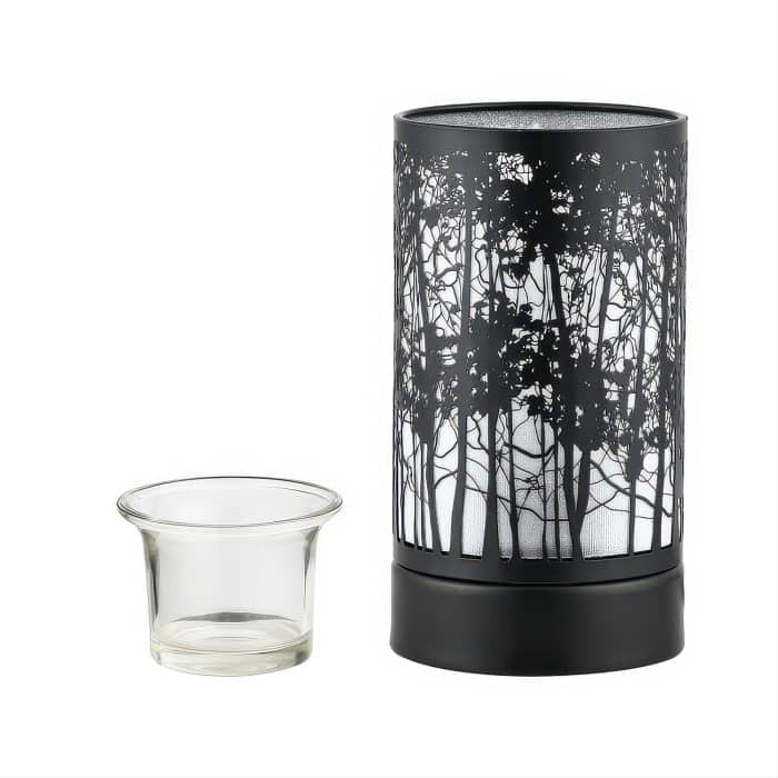 Morning Trees Touch Lamp Warmer Unlit