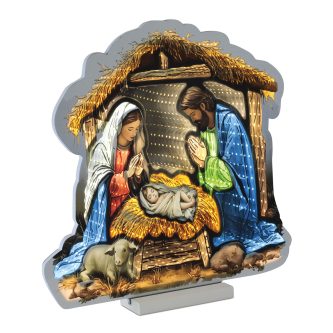 Nativity ekkolight lit decor - christmas store Nativity Ekkolight Lit Decor