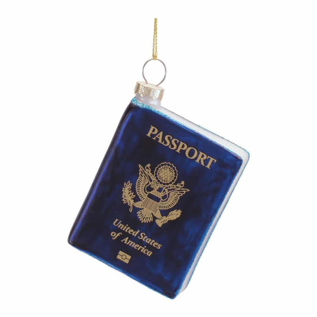 Passport United States of America Ornament Personalize