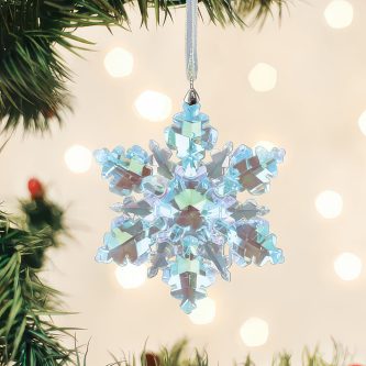 Radiant Crystal Snowburst Ornament Old World Christmas
