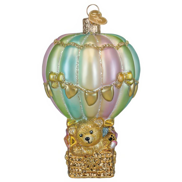 Radiant crystal snowburst ornament old world christmas front - christmas store Radiant Crystal Snowburst Ornament Old World Christmas Front