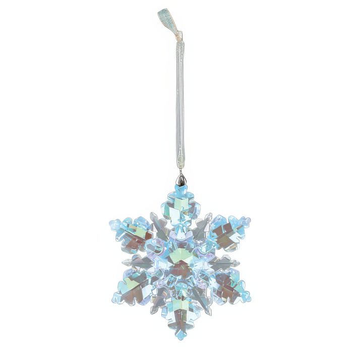 Radiant Crystal Snowburst Ornament Old World Christmas Hanging