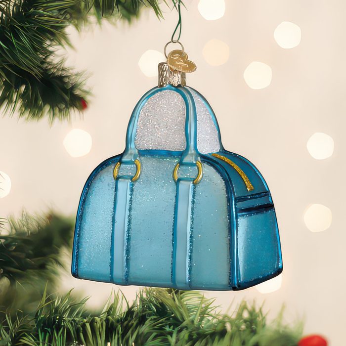 Satchel Purse Ornament Old World Christmas