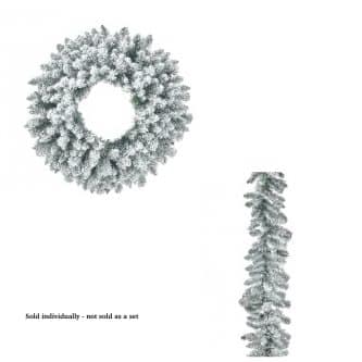 Snowcastle Garland Or Wreath Color Changing