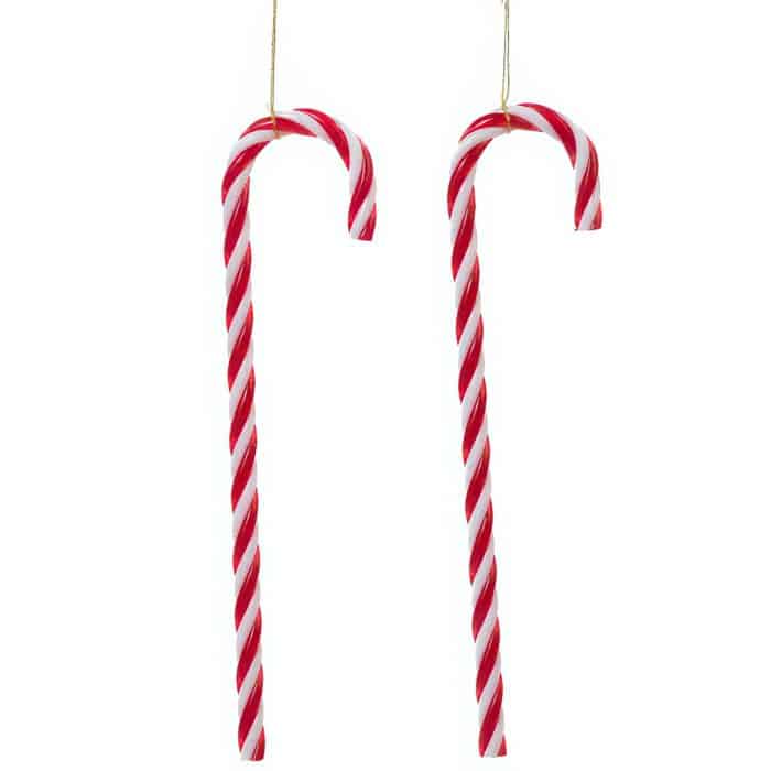 Candy Cane Set of Twelve Ornament Two
