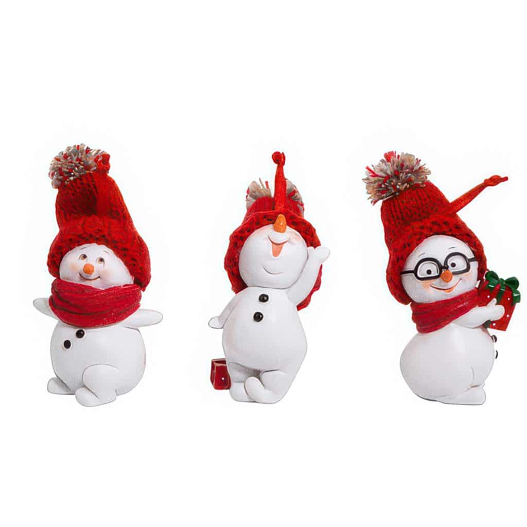 Celebrating Little Snowmen Ornament