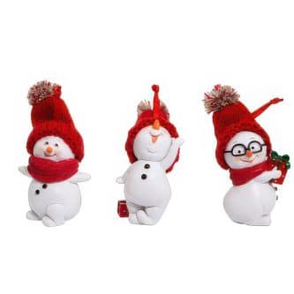 Celebrating Little Snowmen Ornament