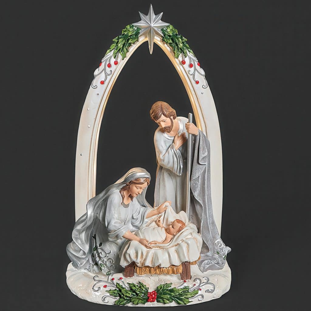 Holy Family Holly Arch Led