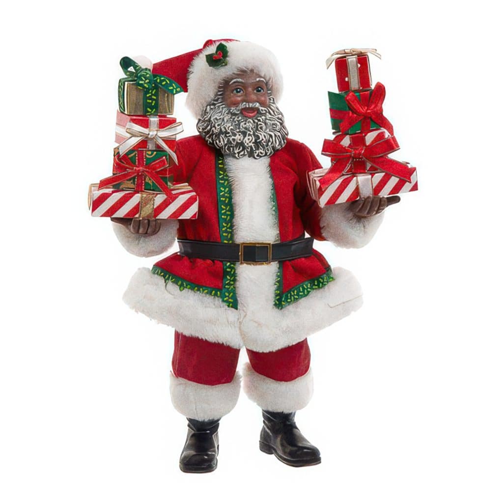 Merry Gift Delivery Santa Figurine