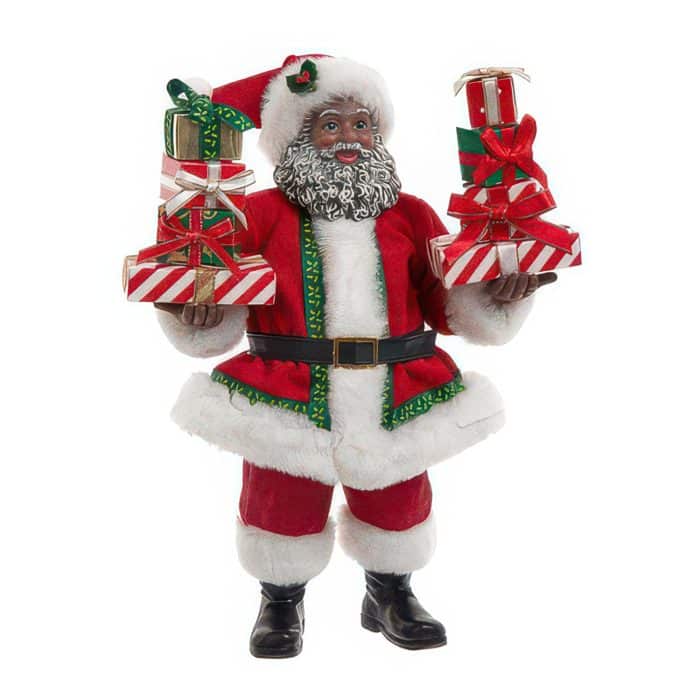 Merry Gift Delivery Santa Figurine