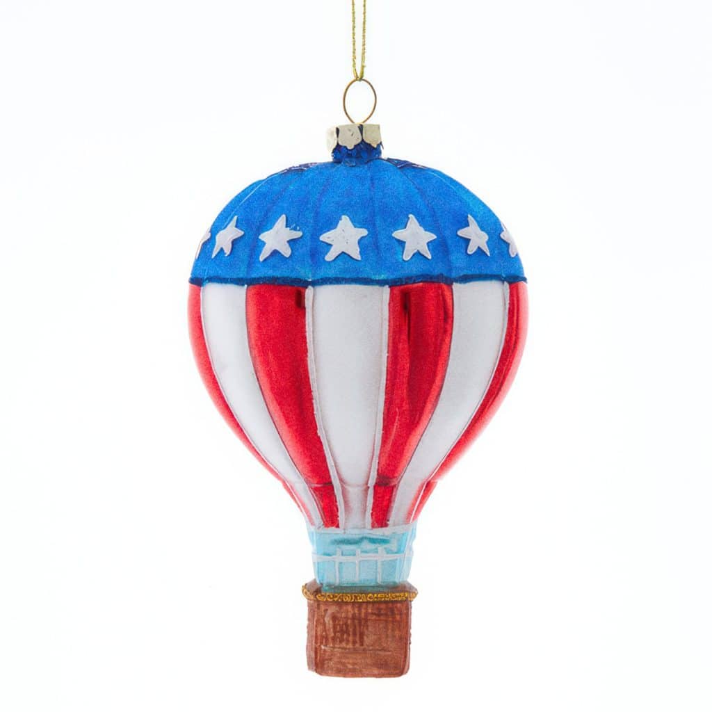Patriotic Hot Air Balloon Ornament