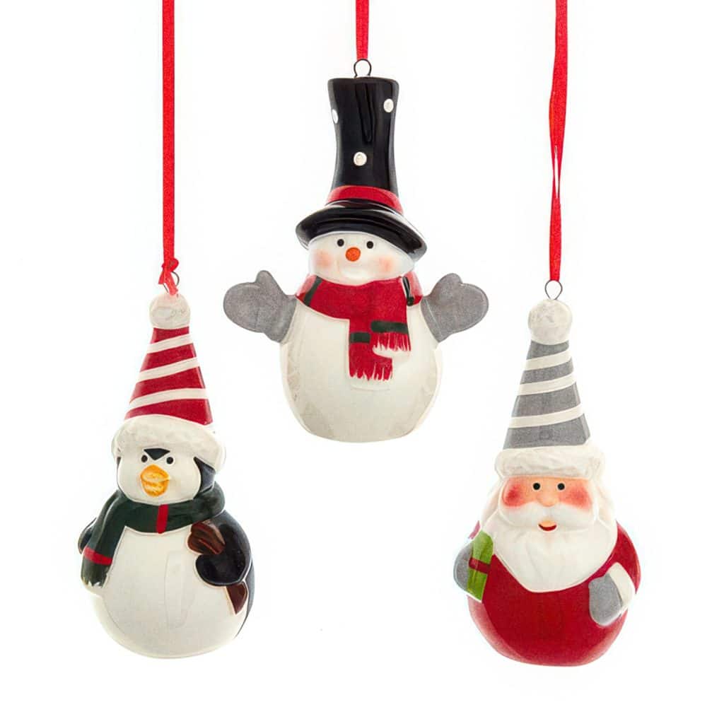 Round Bottom Character Ornament